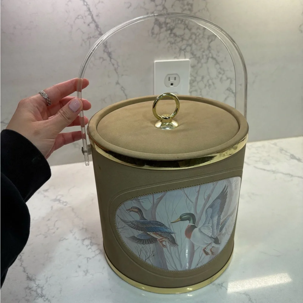 VTG Felt Duck Ice Bucket